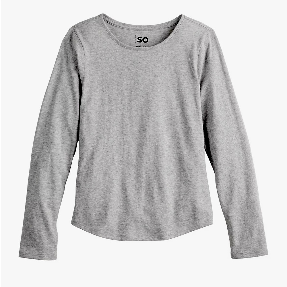A SO TSHIRT THATS A XS AND IS LIGHT GREY